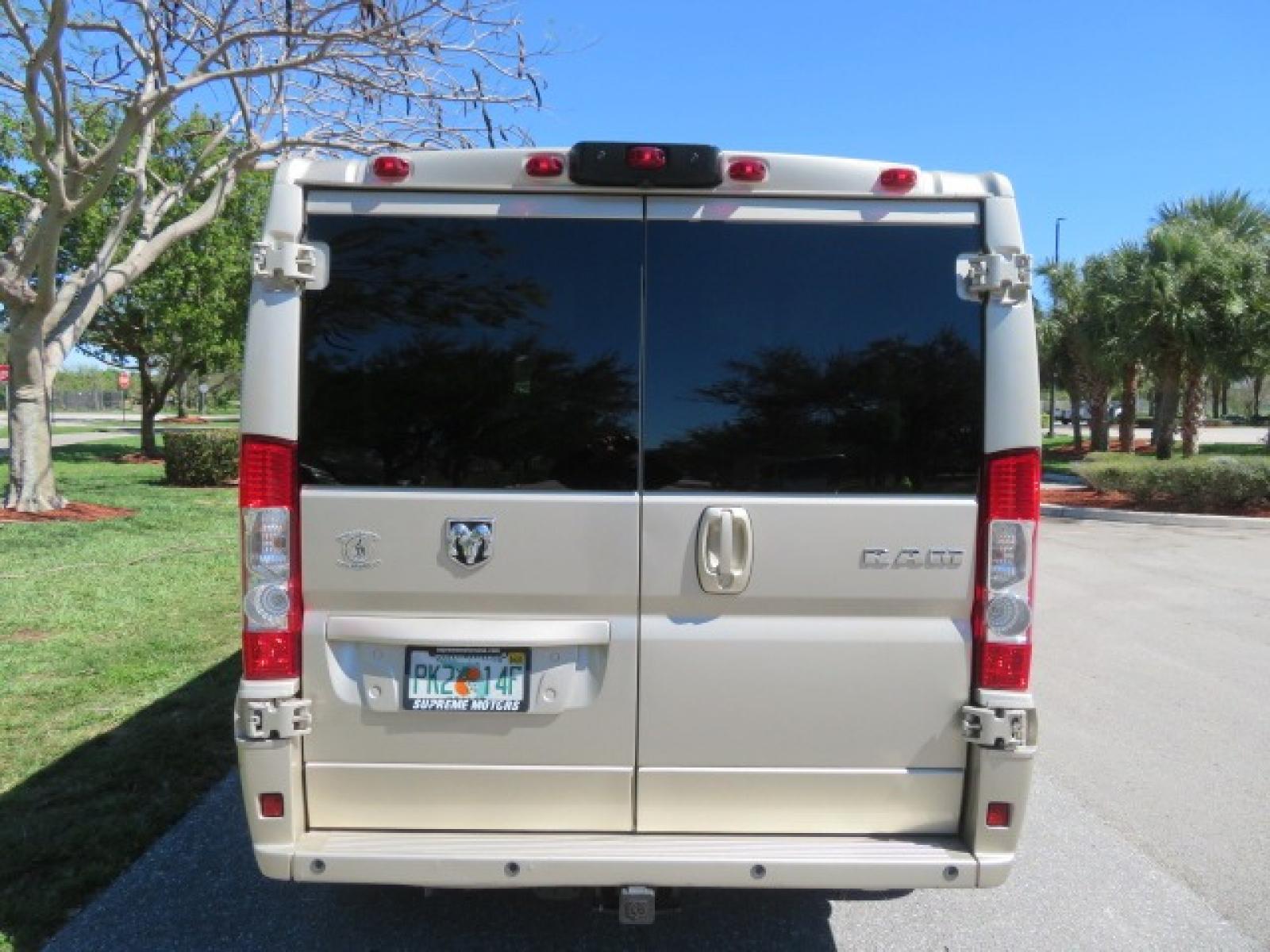 2016 Gold /Tan and Black Leather RAM Promaster (3C6TRVAG5GE) , located at 4301 Oak Circle #19, Boca Raton, FL, 33431, (954) 561-2499, 26.388861, -80.084038 - You are looking at a Gorgeous 2016 Ram Promaster Tempest X Handicap Wheelchair Conversion Van with 30K Original Miles, Lowered Floor, Dual Side Entry Doors, Power Passenger Side Entry Door, 750lb Braunability Wheelchair Lift, 4 Passenger Rear Power Bench Seat/Bed, Navigation, Rear Entertainment, Sur - Photo #27